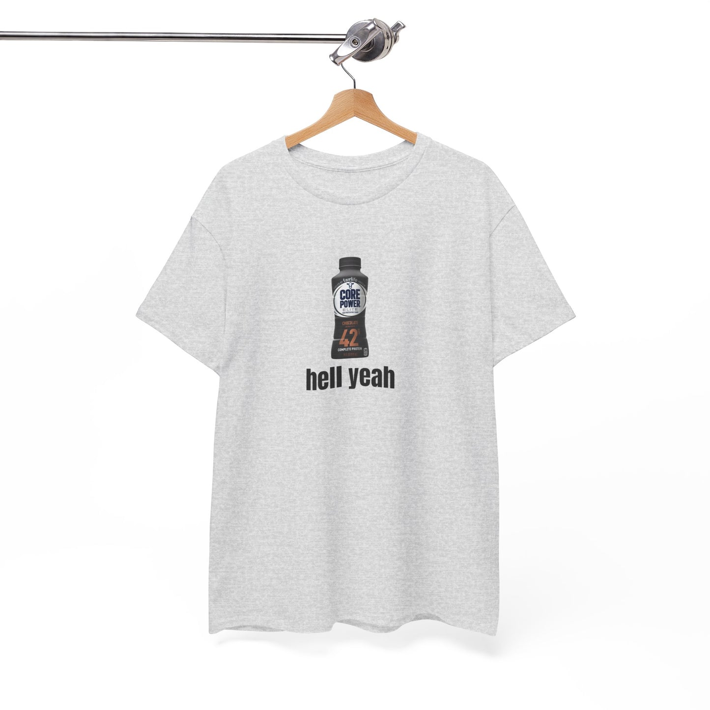 Protein Shake "Hell Yeah" Meme T-Shirt