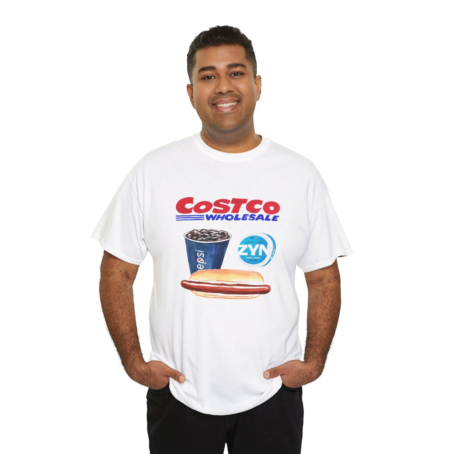 Costco Hotdog and Zyn T-Shirt