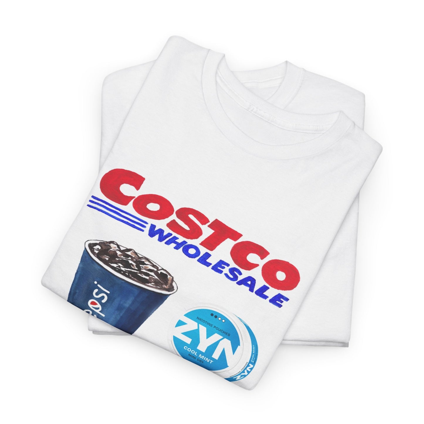 Costco Hotdog and Zyn T-Shirt